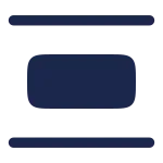 Align Vertical Spacing SVG Icon